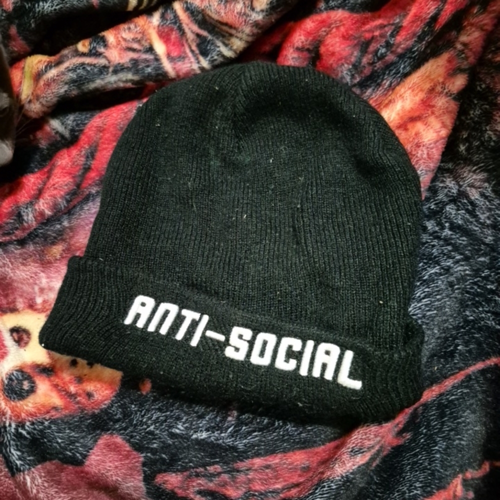 Anti Social Social Club Black Beanie
